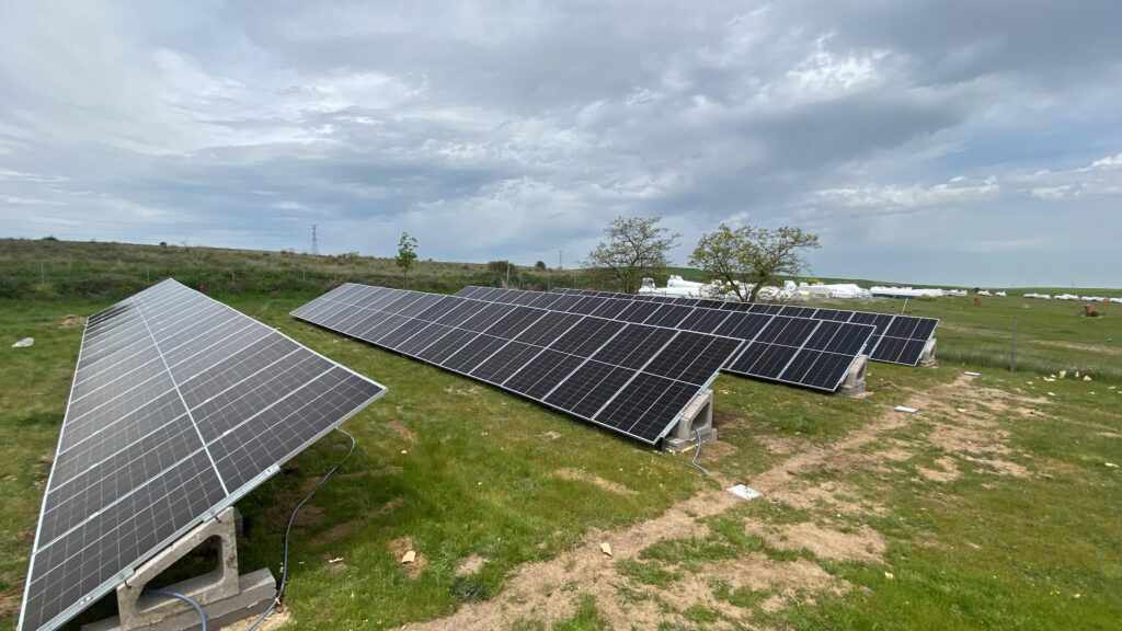 Instalación de energía renovable en Fuentemilanos
