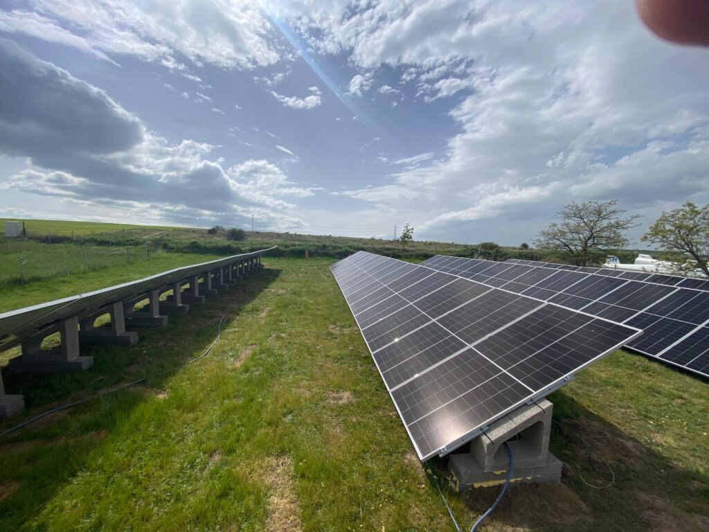 Instalación de energía renovable en Aeródromo Fuentemilanos